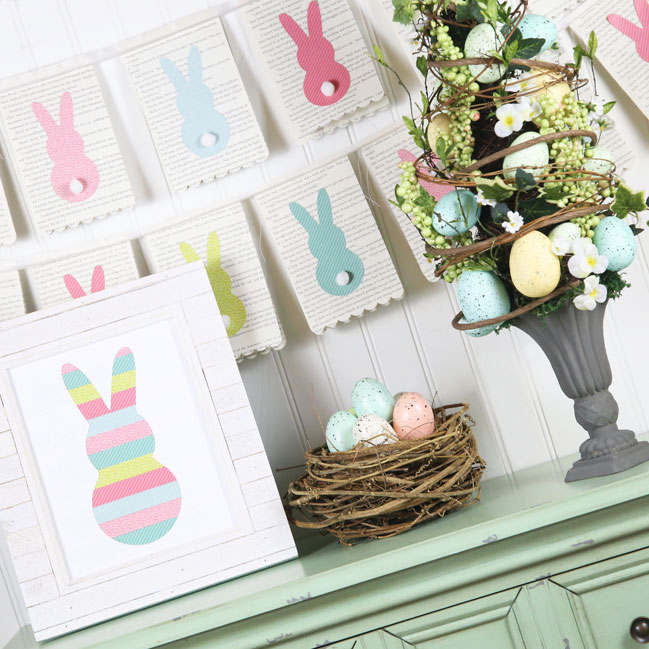 Easter decor by Gina Lideros