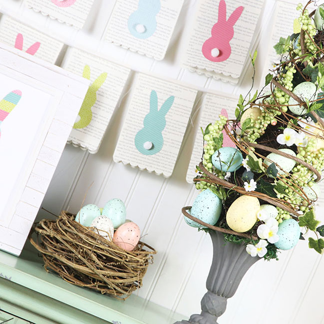 Easter decor by Gina Lideros