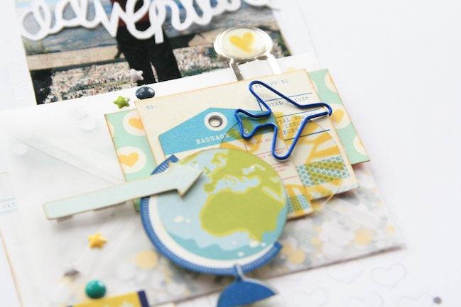 scrapbooking with more photos // scrapbook page by kirsty smith