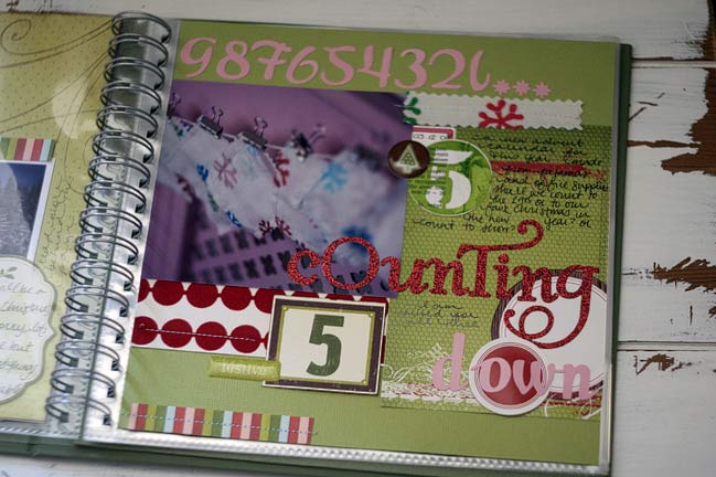 online scrapbooking class :: Journal your Christmas