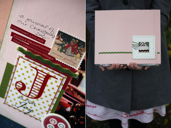 online scrapbooking class :: Journal your Christmas