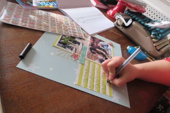 getting started with scrapbooking