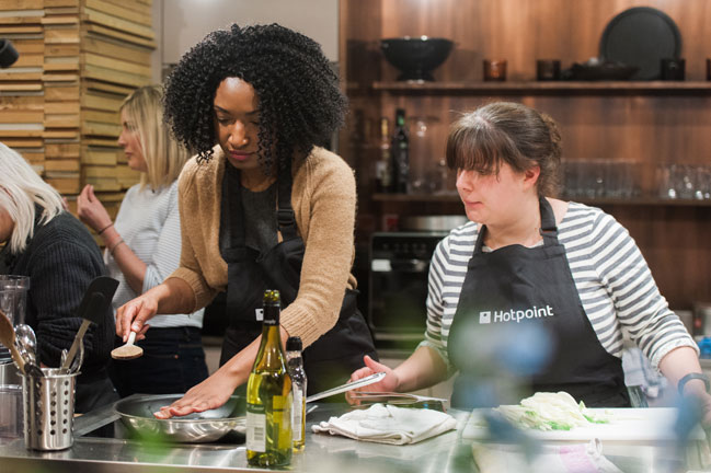 cooking a spring feast