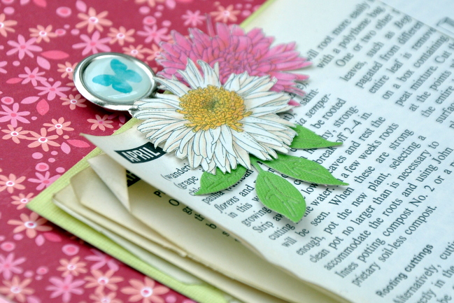 how to incorporate books into your crafting @ shimelle.com // layout by sheena rowlands