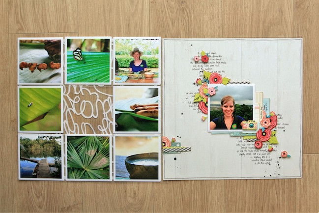 layers of a story: creating an interactive page // scrapbook page by Kirsty Smith