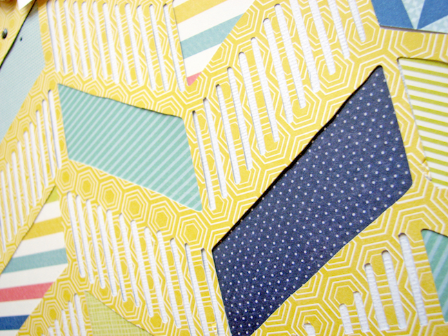 a style for scrapbooking sporty kids // scrapbook page by Nicole Nowosad