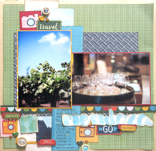 Go Now Go scrapbooking collection from Shimelle and American Crafts