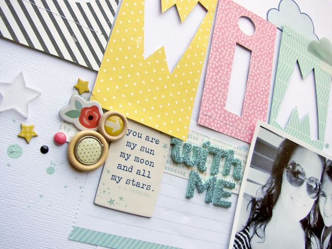 paper: Weekly Challenge :: Cut your scrapbook embellishments by hand   pretty paper. true stories. {and scrapbooking classes with cupcakes.}