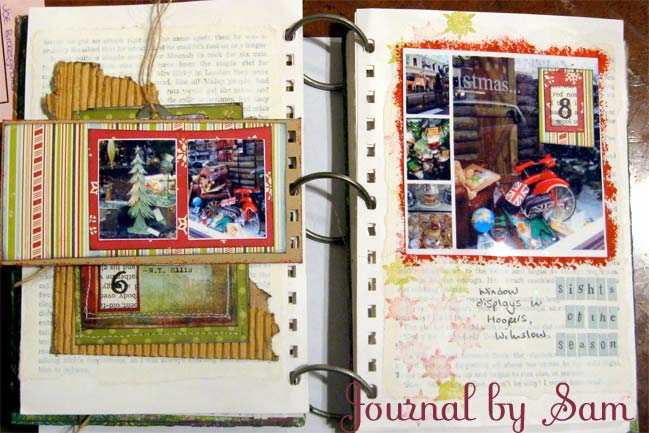 Christmas Scrapbook by Sam