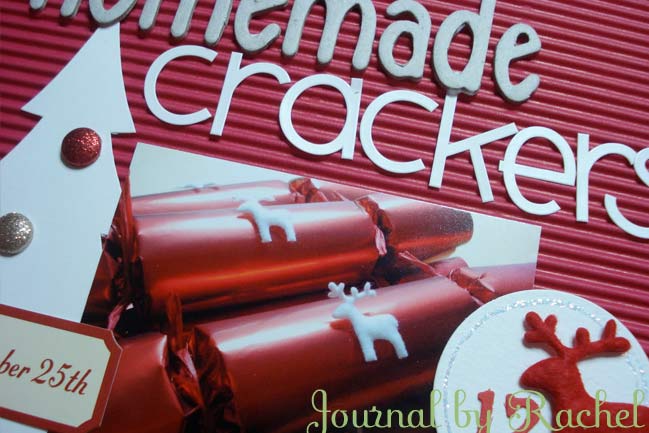 Christmas scrapbook by Rachel