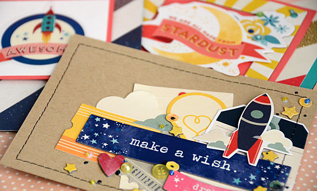 Handmade Cards with Starshine by May Flaum