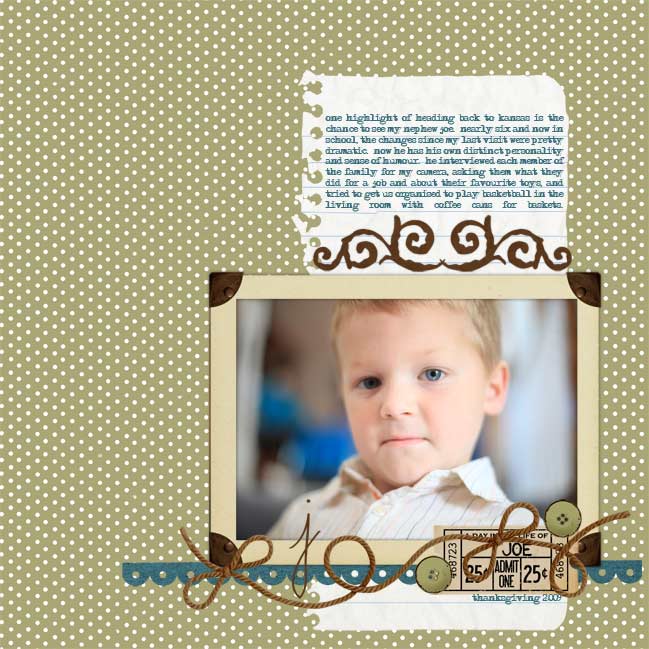 digital scrapbook page digital scrapbook page