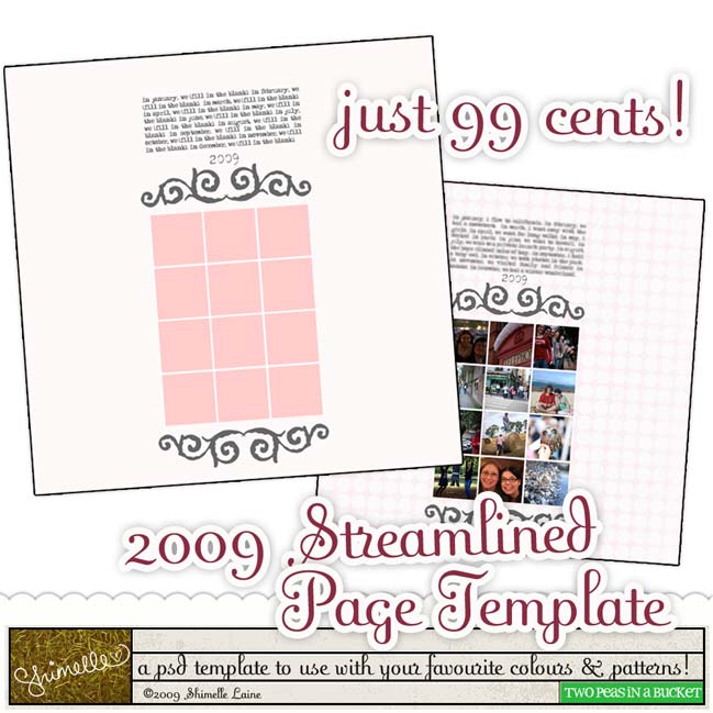 digital scrapbook kit - layered page template digital scrapbook kit - layered page template