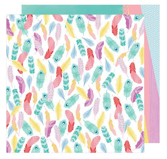 Little by Little patterned paper by Shimelle for American Crafts