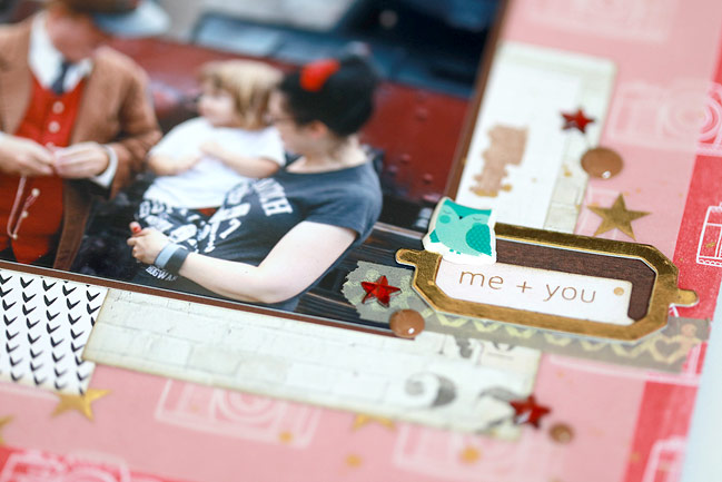 Harry Potter scrapbook page with process video // by Shimelle Laine