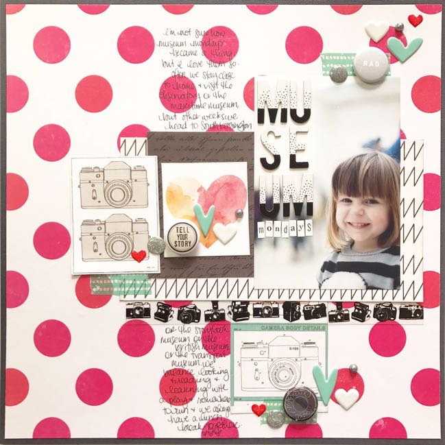 scrapbook page by Shimelle Laine