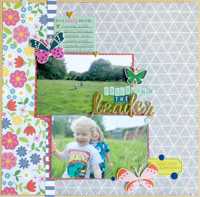 scrapbook page by Shimelle Laine