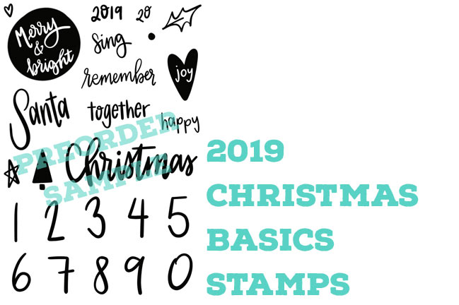 2019 Christmas Basics Stamps