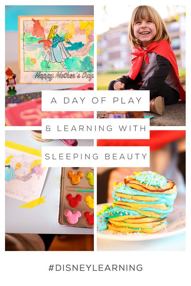 Sleeping Beauty activities for learning and play - #disneylearning