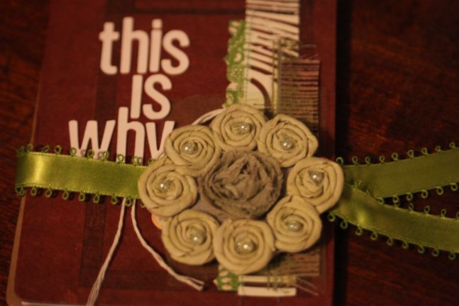 making a scrapbook