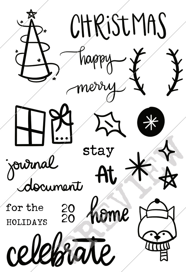 Christmas Stamps by Shimelle
