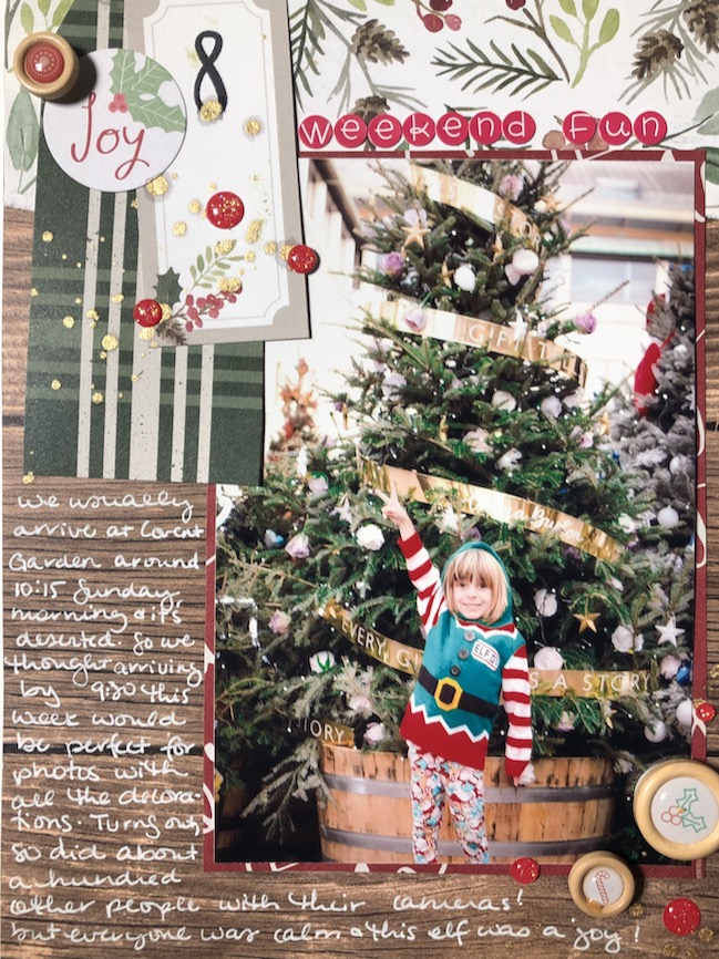 Journal your Christmas online scrapbooking class