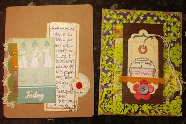 scrapbook pages