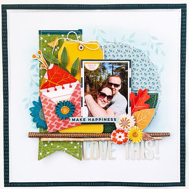 Combining Techniques in Scrapbooking with Claire Hawkins