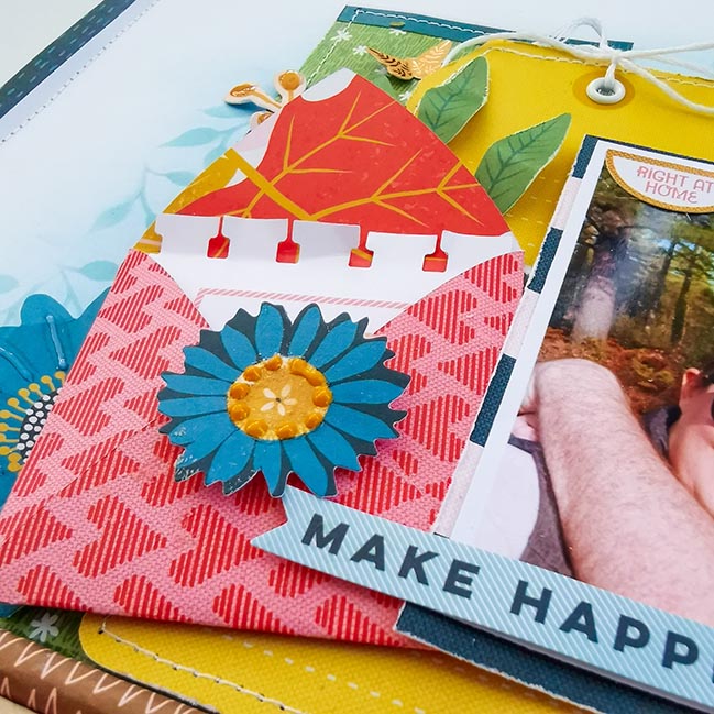 Combining Techniques in Scrapbooking with Claire Hawkins