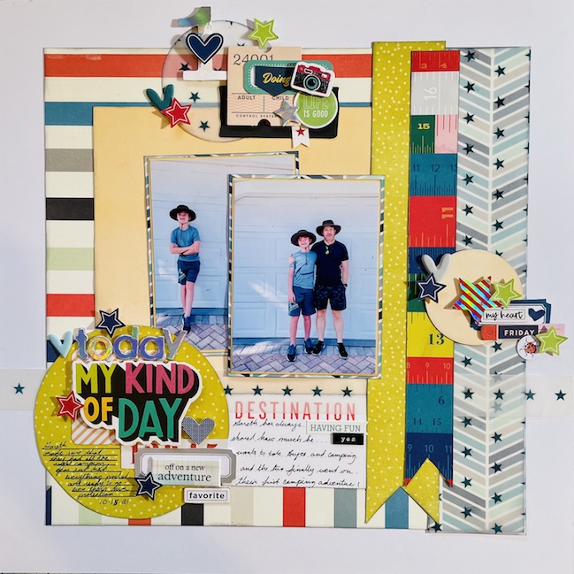 Making the Most of your Existing Scrapbook Stash with Brittany Kielar @ shimelle.com