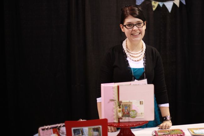 shimelle at the cha craft show