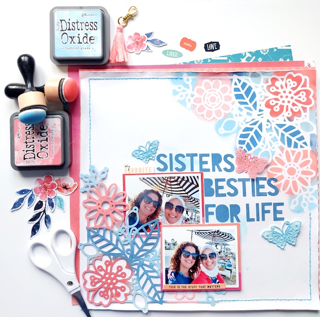 Scrapbooking with Ink and Cut Files with Rasha Badawy @ shimelle.com