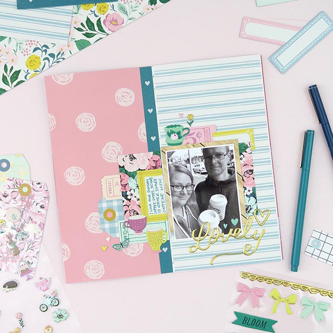 Using big inspiration for smaller layouts with Diane Williams @ shimelle.com