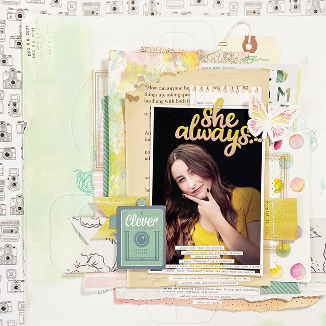 Off-Cut Scrapbooking with Jen Schow @ shimelle.com