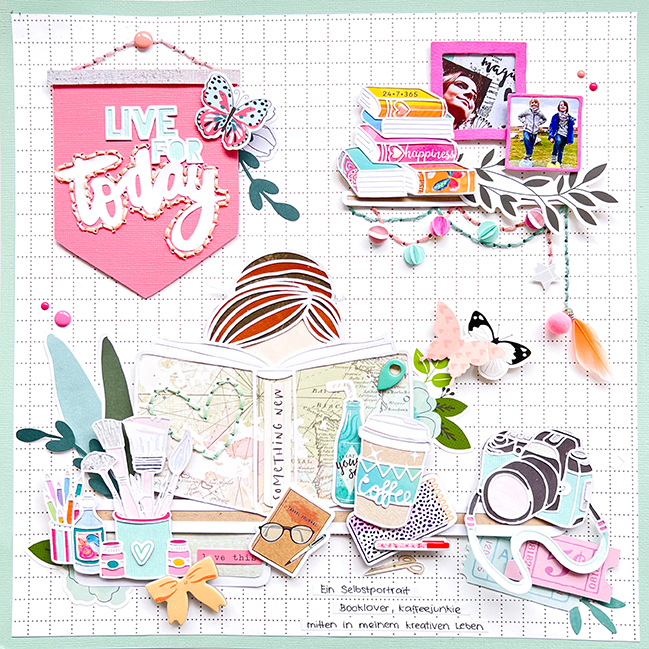 Scrapbooking a moment in time with Michelle Crela @ shimelle.com