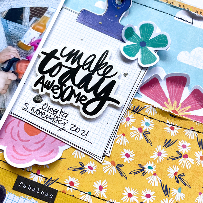 Combining Scrapbooking Collections with Melissa Vining @ shimelle.com