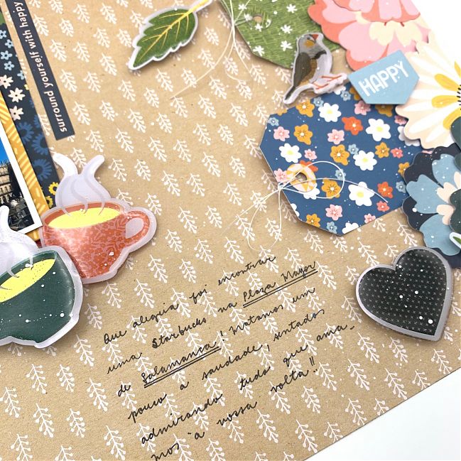 Using Paper Scraps in Scrapbooking with Valeska Guimaraes @ shimelle.com