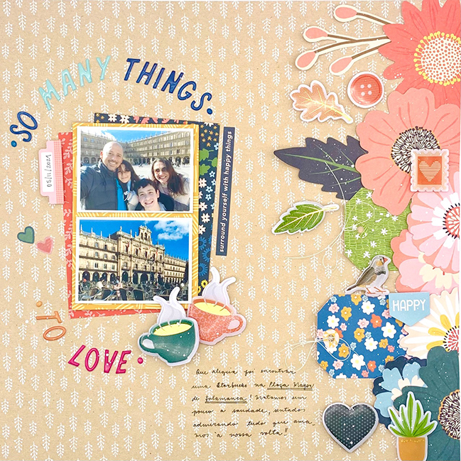 Using Paper Scraps in Scrapbooking with Valeska Guimaraes @ shimelle.com