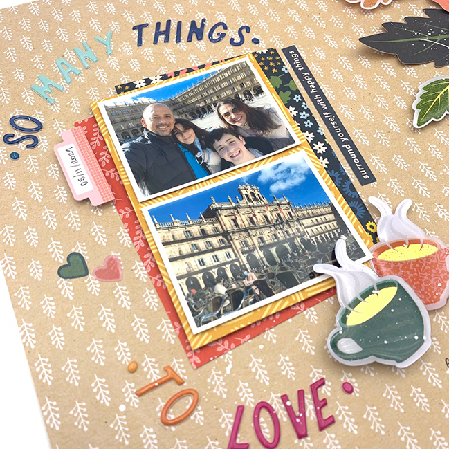 Using Paper Scraps in Scrapbooking with Valeska Guimaraes @ shimelle.com