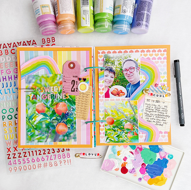 Scrapbooking on a small scale with Cristin Howell @ shimelle.com