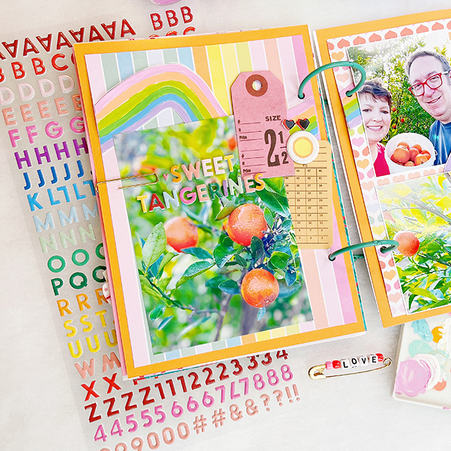 Scrapbooking on a small scale with Cristin Howell @ shimelle.com