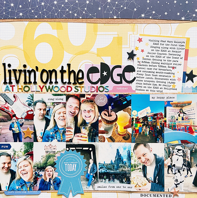 Scrapbooking Multiple Mini Photos with Tracey Fox @ shimelle.com