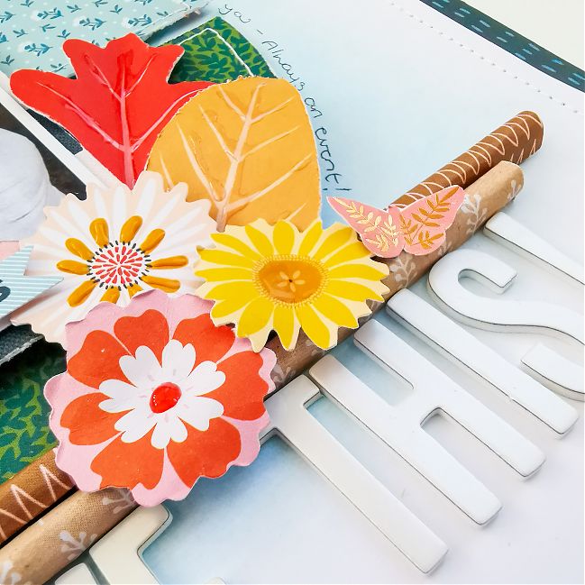Combining Techniques in Scrapbooking with Claire Hawkins