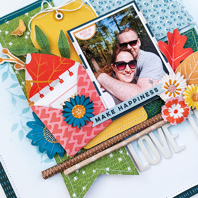 Combining Techniques in Scrapbooking with Claire Hawkins