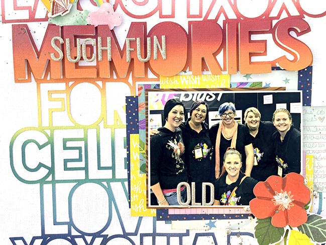 Rainbow Lettering & Cut Files with Melinda Sweetman @ shimelle.com