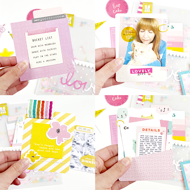 Scrapbooking Papers & Pockets with Danielle Jensen @ shimelle.com