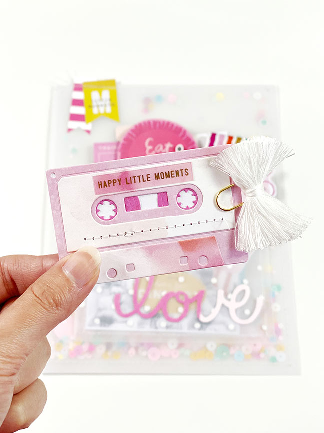 Scrapbooking with Vellum Pockets with Danielle Jensen @ shimelle.com