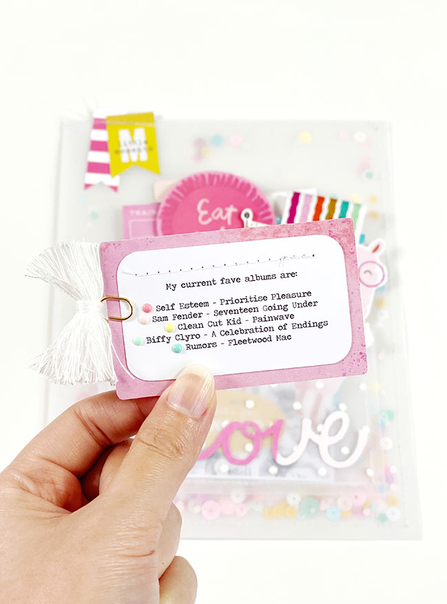 Scrapbooking Papers & Pockets with Danielle Jensen @ shimelle.com