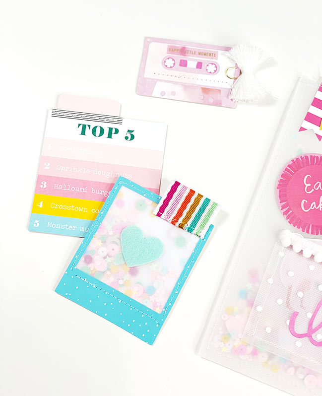 Scrapbooking with Vellum Pockets with Danielle Jensen @ shimelle.com