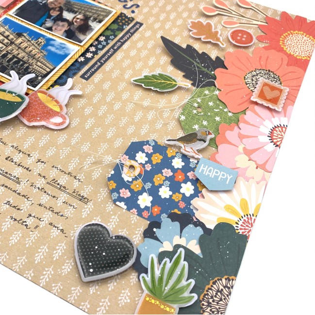 Using Paper Scraps in Scrapbooking with Valeska Guimaraes @ shimelle.com